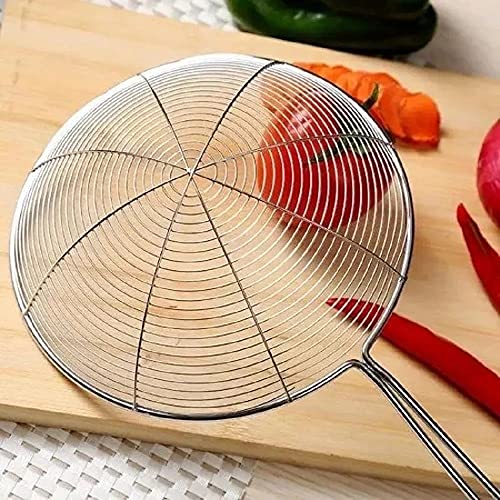 Escumadeira Inox para Fritura 16cm KeHome