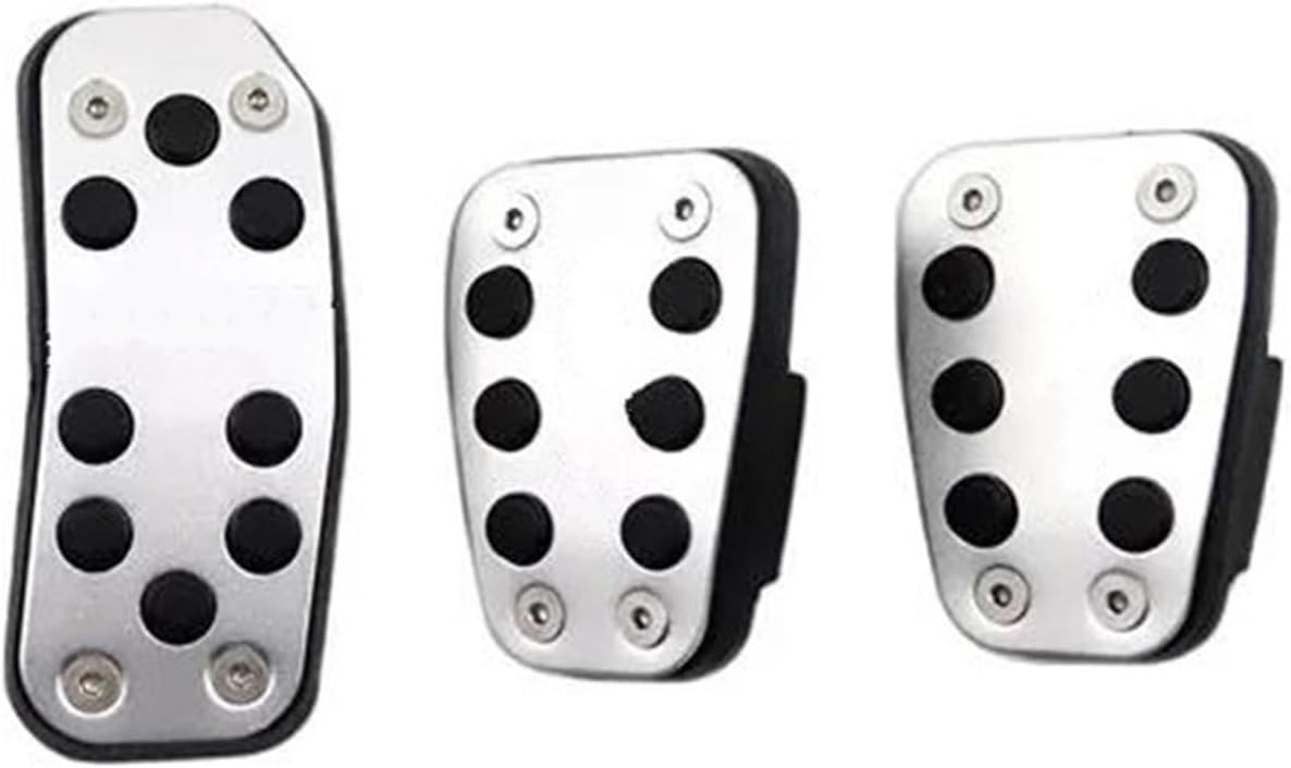 Car Foot Brake Pedal Pads For Fiesta For Fiesta MK7 2009 2010 2011 2012-2015 Car Pedals Pad Car Pedals Pads Cover