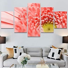SIGNWIN 5 Panel Canvas Wall Art Modern Art...