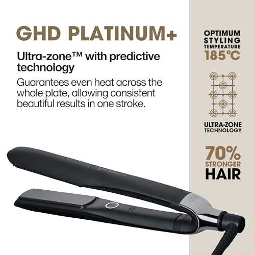 ghd Platinum+ Styler ― 1" Flat Iron Hair Straightener, Professional Ceramic Hair Styling Tool for Stronger Hair, More Shine, & More Color Protection view 7