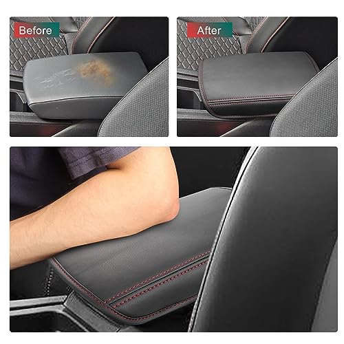 Couvercle de boîte d'accoudoir de voiture pour Leon design ajusté premium
