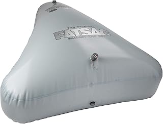 Fat Sac Open Bow Triangle Ballast Sac - 1000lbs - Gray