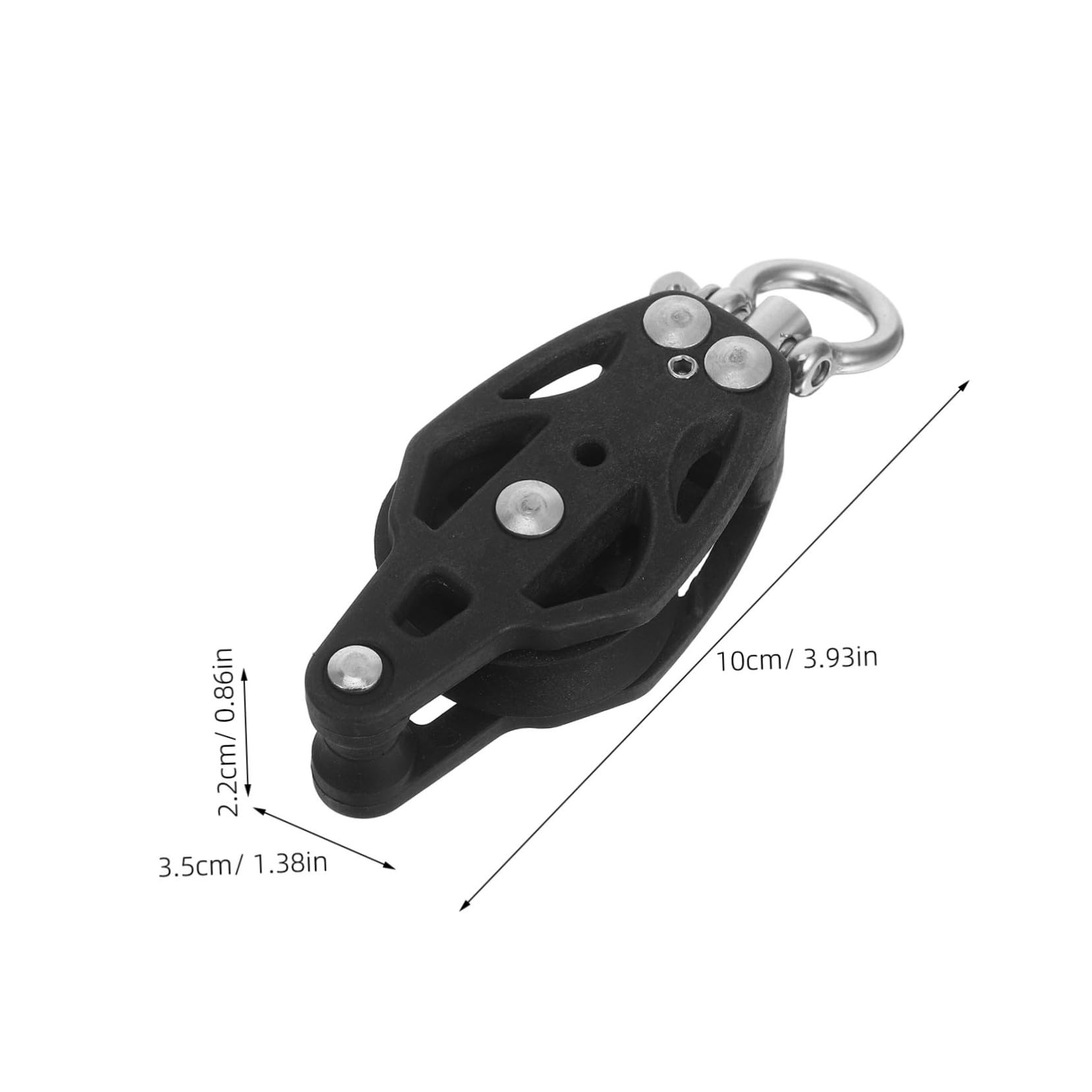 ifundom Puleggia per Bozzelli A Accessori per Pulegge Ruota per Puleggia A Cavo Pesi Ruota in Nylon per Kit