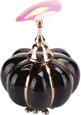 Nail Art Practice Stand, Magnetic Manicure Practice Tips Holder Tool Professional Nail Art Display Stand Fingernail DIY Display Stands for Home and Salon False Nail Tip Manicure Tool(1#)