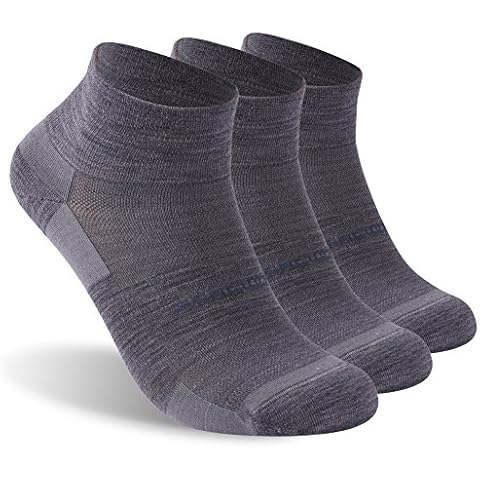 ZEALWOOD Merino Wool Athletic Socks - Grey Cover