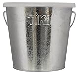 Tiki 1412110 Galvanized Citronella Bucket Candle, 17 Oz (Pack of 6)