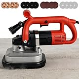 ★☆【Moteur tout cuivre de 3 600 W】Équipée d'un puissant moteur à noyau de cuivre de 3 600 W de haute qualité, elle offre une puissance élevée et une grande durabilité. Grâce à son système de refroidissement par tunnel de ventilation soigneusement conçu, la chaleur est dissipée rapidement, même lors d'une utilisation prolongée. Elle traite facilement divers matériaux durs tels que le décapage de la rouille sur les métaux, le carrelage mural, le marbre et le béton.