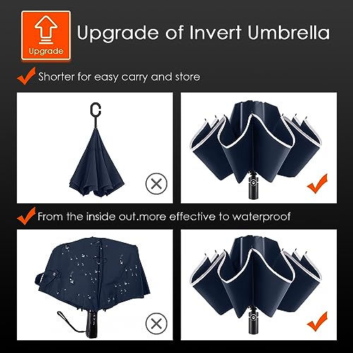 Bodyguard 12 RIBS -2 Inverted Umbrella Large Windproof Umbrellas thumb #4