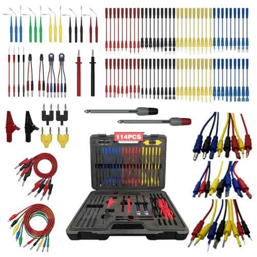 Multimeter Test Leads Kit 114PCS Diagnostic Tool