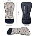 Baby Stroller Cushion Soft Printed Stroller Seat Liner-Reversible Universal Breathable for Baby Carrier Pram Infant Car Seat Insert-78x40cm,1 Pack (Leopard Print)