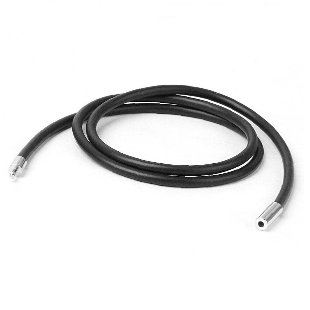 黒いゴムネックレス 金属留め具付き Amazon.co.jp: 3mm 黒いゴムコードネックレスがネックレスブレスレット