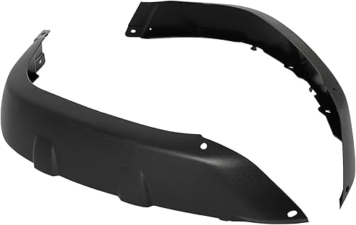 Miniatura 7 de HECASA 4 protectores de barro compatibles con Honda Fourtrax Foreman 500 Foreman Rubicon 500 todos los submodelos 2005-2014, color negro