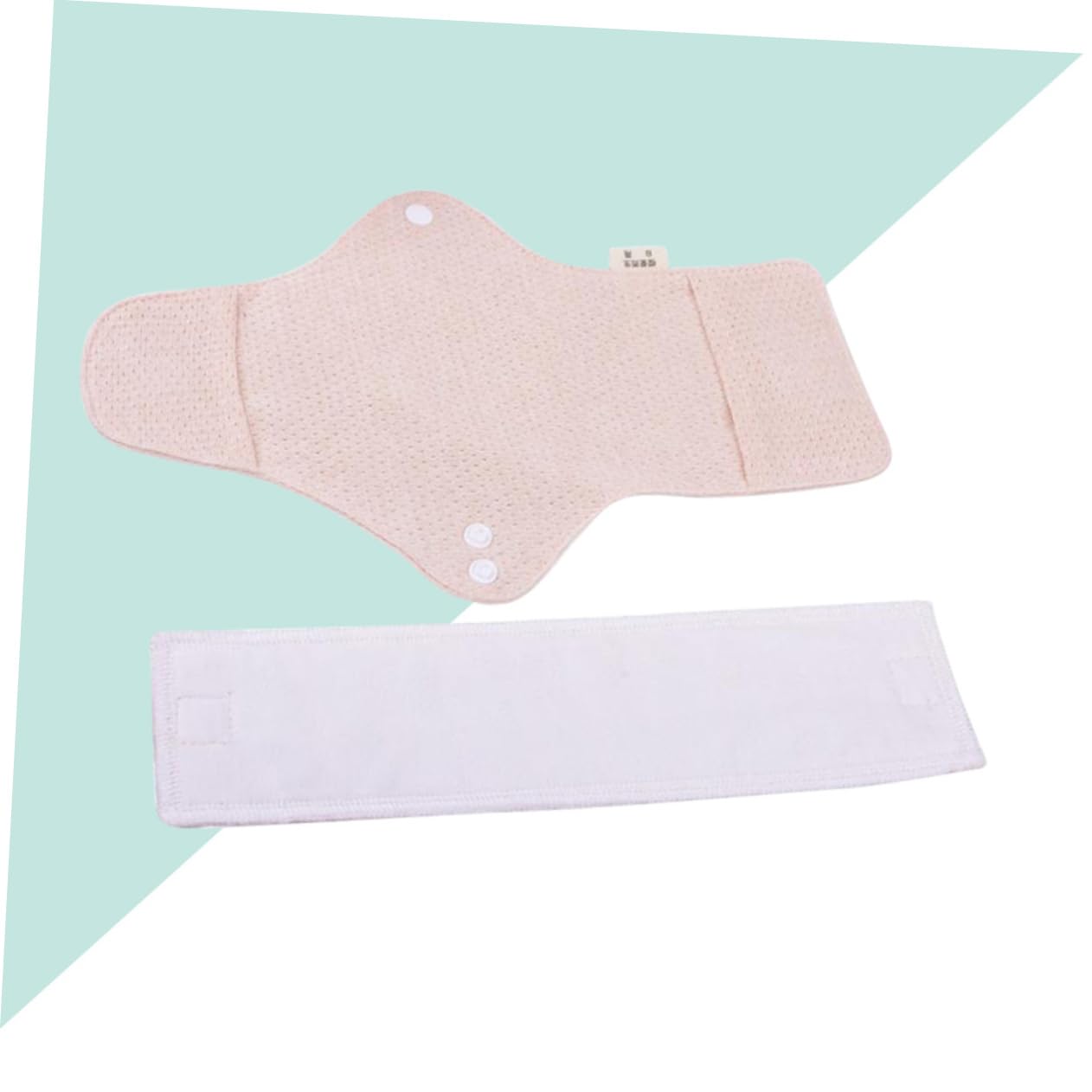 FOMIYES 6 Piezas compresas menstruales reutilizables mama panty liners toalla sanitaria lavable bragas calzoncillos toalla higiénica portátil compresas menstruales de tela Núcleo central