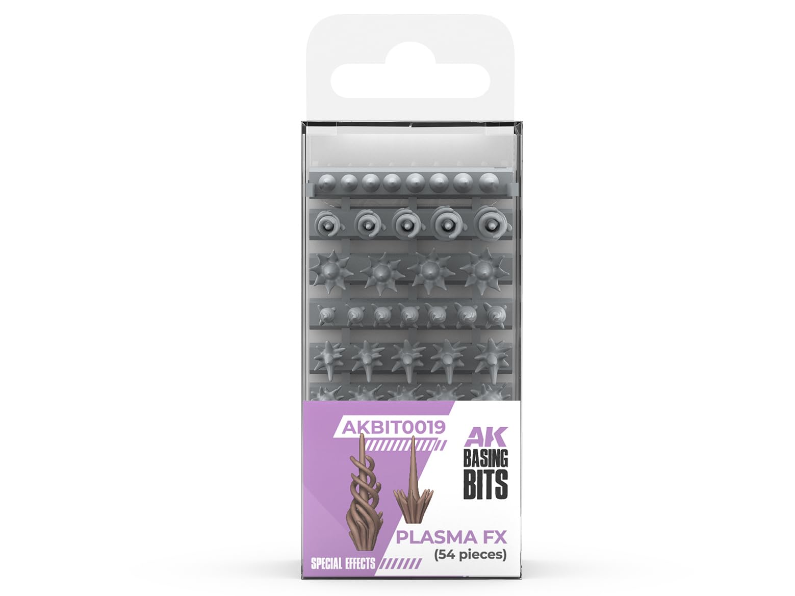 AK Resin AKBIT0019 Plasma FX - BASING BITS (54pcs)
