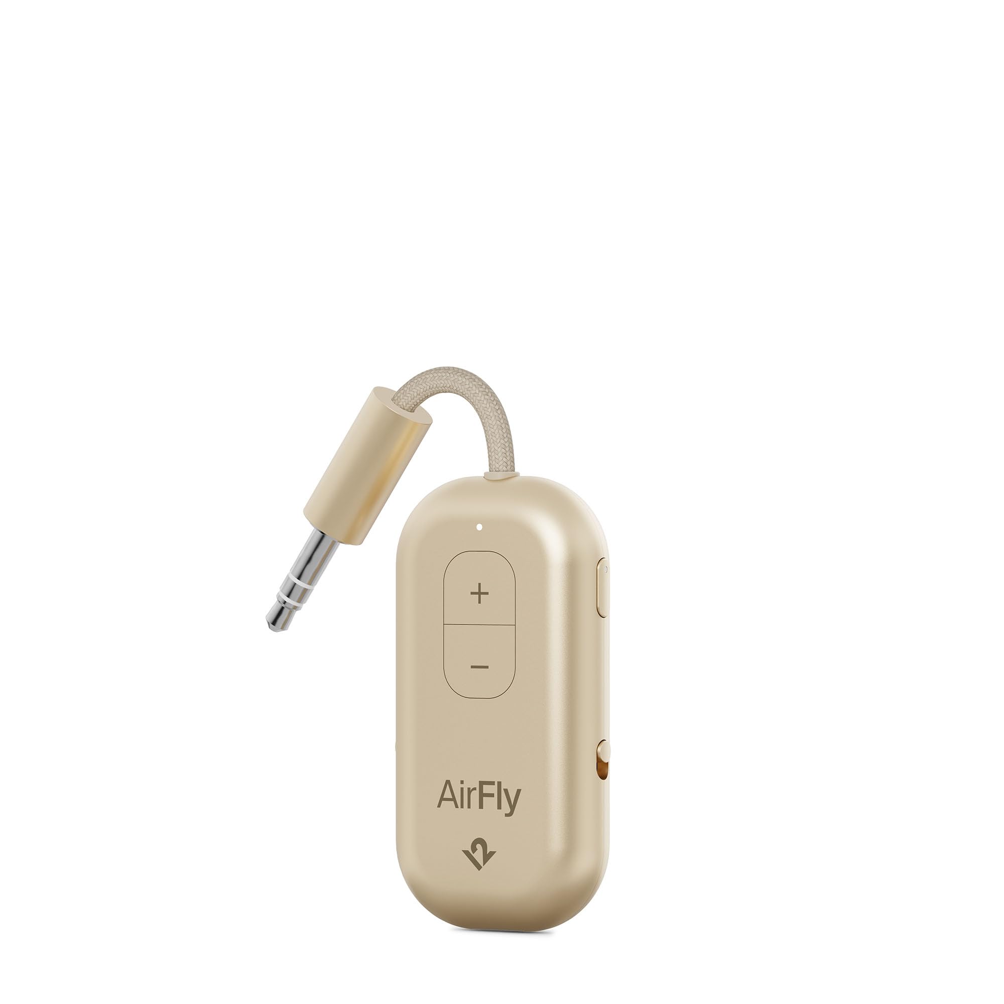 Twelve South AirFly Pro | Bluetooth Wireless Transmitter/Receiver Adapter for 2 Headphones, Audio Sharing, Compatible with 3.5mm aux Jack for