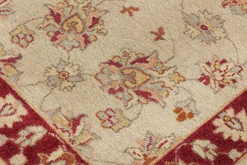 Tapis en laine Indo Tabriz résistant pour protéger un sol passant - 5