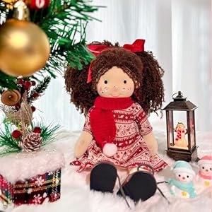 Waldorf doll handmade rag doll personalized collectors plush doll for kids birthday present with beautiful present box skylar 12  urban country home decor
