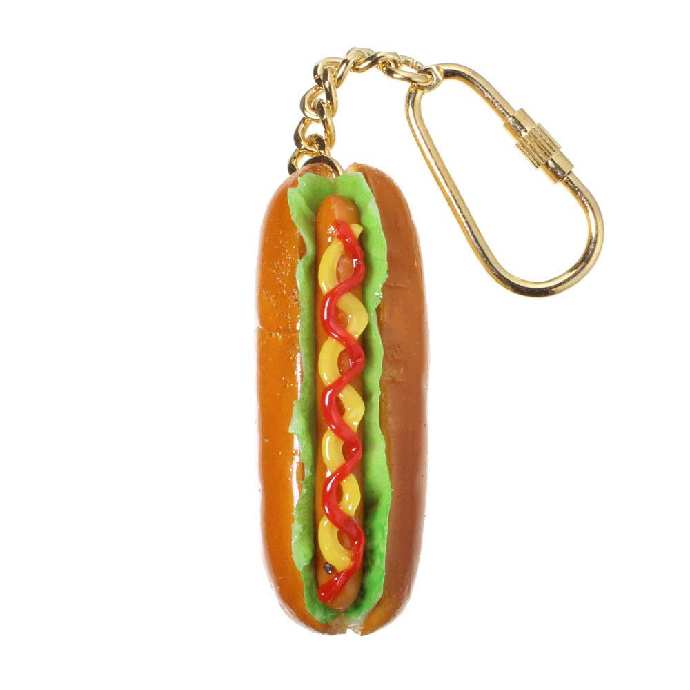 Amazon.co.jp: 食品サンプル屋さんのキーホルダー（ホットドッグ