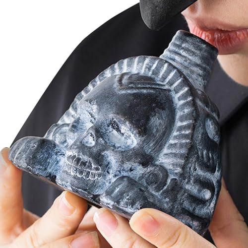 Calavera con cabeza de esq de 9cm para superar el aburrimiento en la oficina