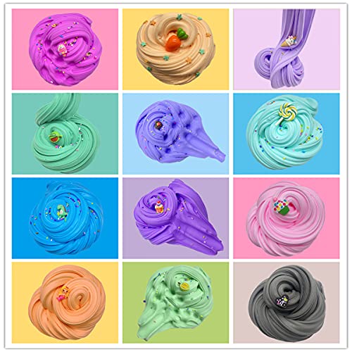 35 Pack Scent Slime kit, Butter Slime with Cake Slime, Coffee Slime