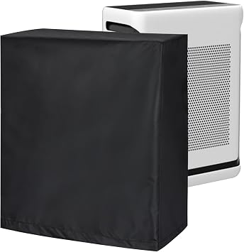 Air Purifiers Dustproof Cover for Storage, Universal Waterproof Home Appliances Cover, Black