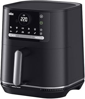 Braun MultiFry 5 – 2 in 1 Air Fryer with Cooking Function, Ceramic Coating without PFAS in the Cooking Basket, 15 Cooking …