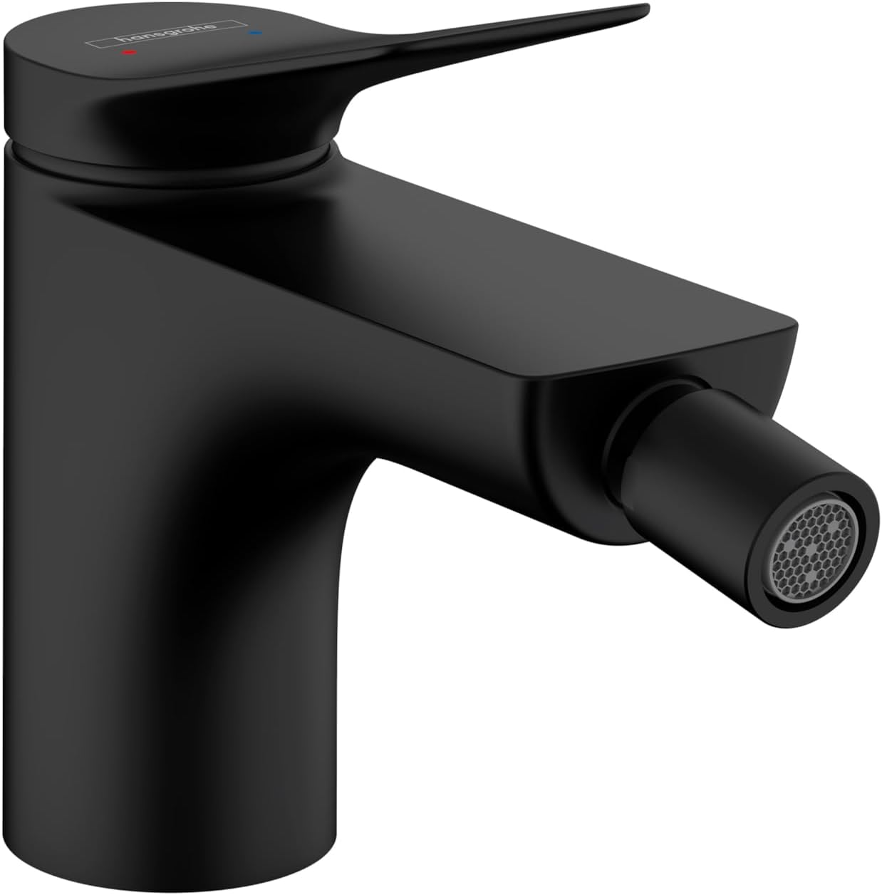 hansgrohe Vivenis Modern 5-inch Tall Bidet Faucet in Matte Black, 75200671