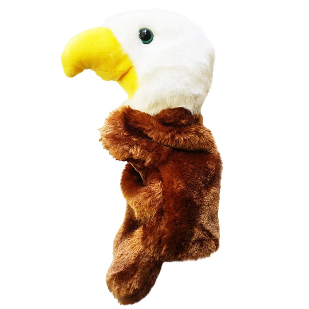 URFEDA Petite Marionnette à Doigt en Peluche Personnalisable pour Fillette pour Créer des Liens Parent-Enfant (Aigle
