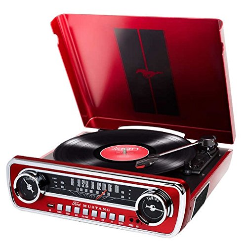 JISAM TRADE ION phonographes Turn Table 1965 Classic Car-Styled Ford Mustang Design Master LP 4-in-1 Music Center avec… - Les Beatles, Paul McCartney, John Lennon, RIngo Starr, George Harrison JISAM TRADE ION phonographes Turn Table 1965 Classic Car-Styled Ford Mustang Design Master LP 4-in-1 Music Center avec…