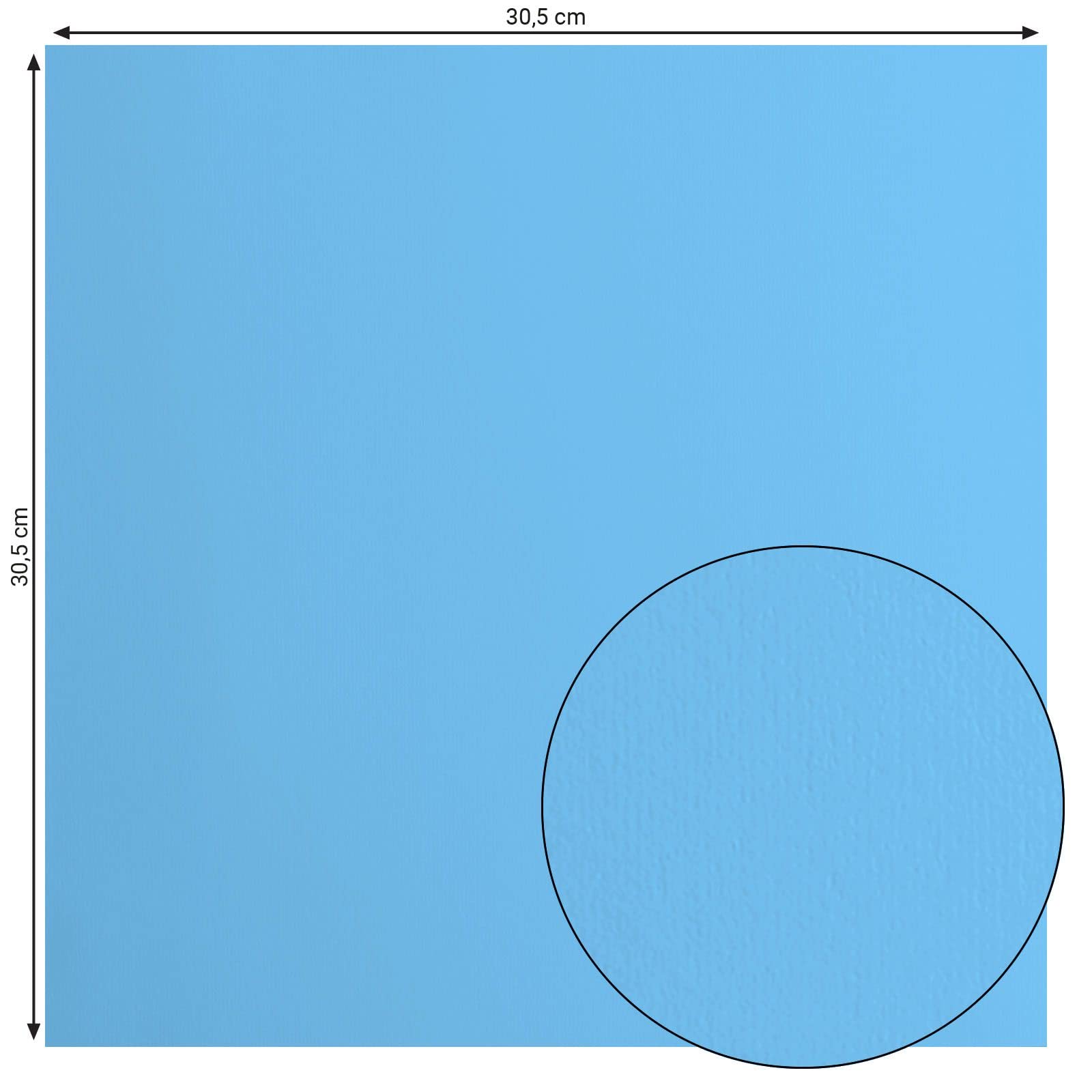 Florence Cardstock Smooth, Coloured Card Making Supplies 12 x 12 inch, Blue, 20 Sheets - Image 2