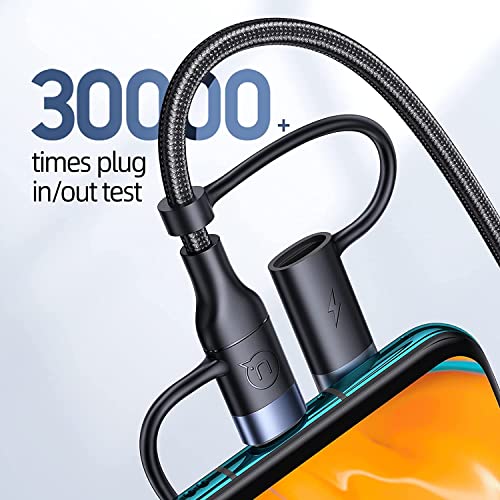 Image of INICIO Multi 5 in 1 PD Fast Charging Cable USB C /A to 60W Type C / 18W Micro / 20W iOS for MacBook iPad Pro Air iPhone 15 14 13 XPS Spectre Envy Galaxy S24 S23 Ultra Redmi Note Pixel 7 8 etc