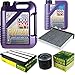 Produktbild QR-PARTS 69337455 Filter Set Inspektionspaket 6 Liter Motoröl Leichtlauf High Tech 5W-40 MANN-FILTER Innenraumfilter Luftfilter Ölfilter