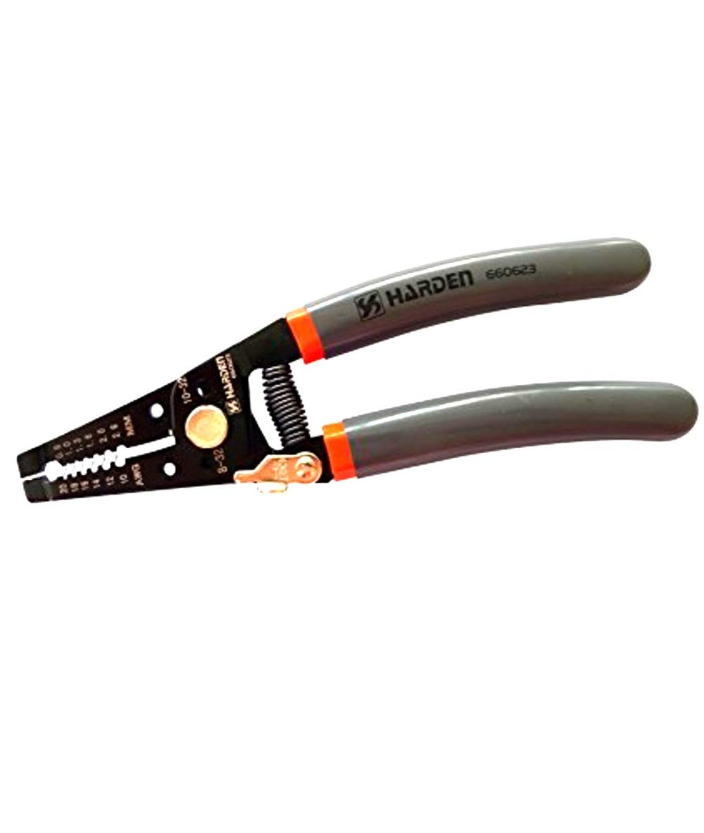 Harden 660623, Wire Cable Stripper 180Mm Long, Cutter, 0.8-2.6 Mm, 10-20 Awg 6956820840873