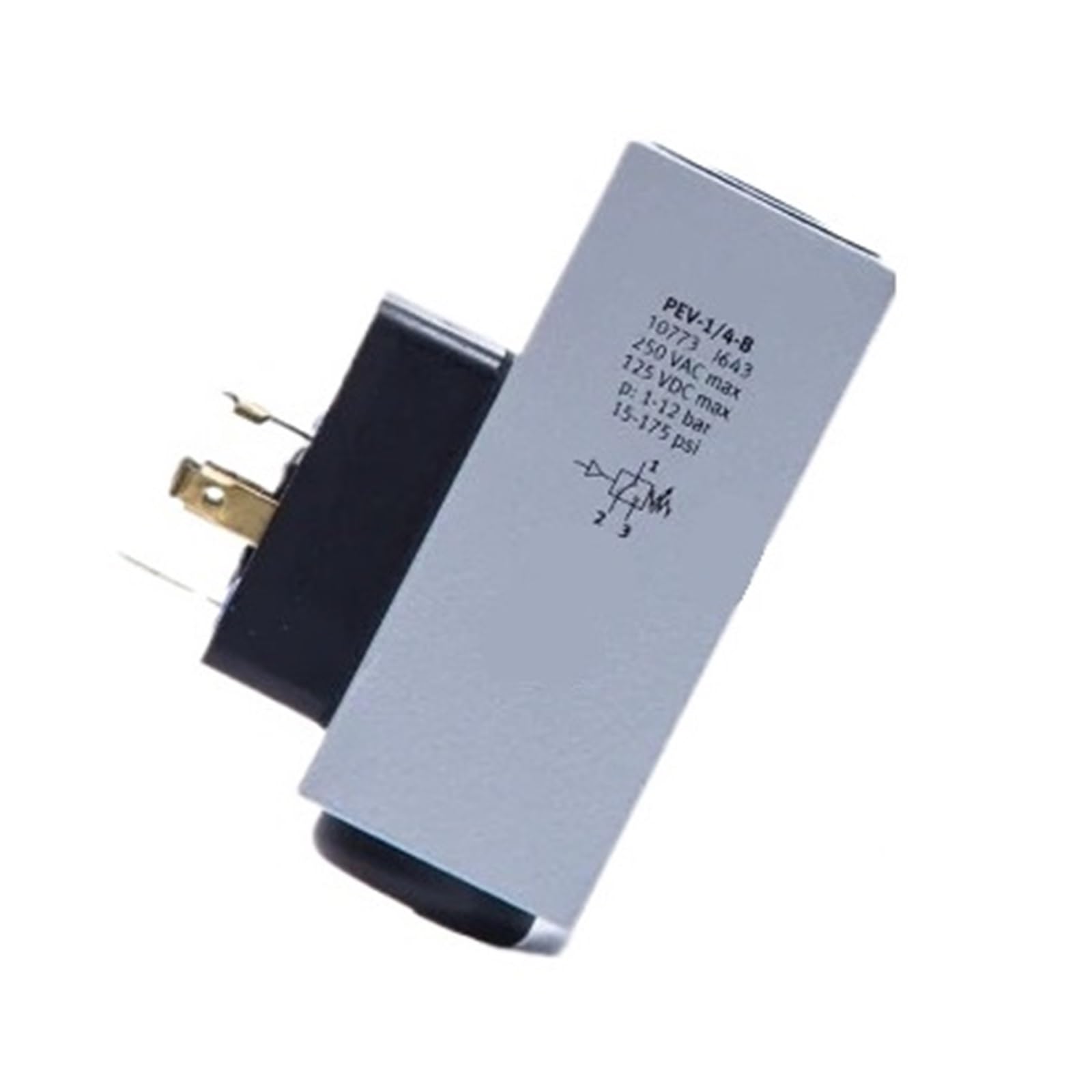 Presostato VPEV-1-8 150261 para solucionar caidas de presion en maquinaria de precision