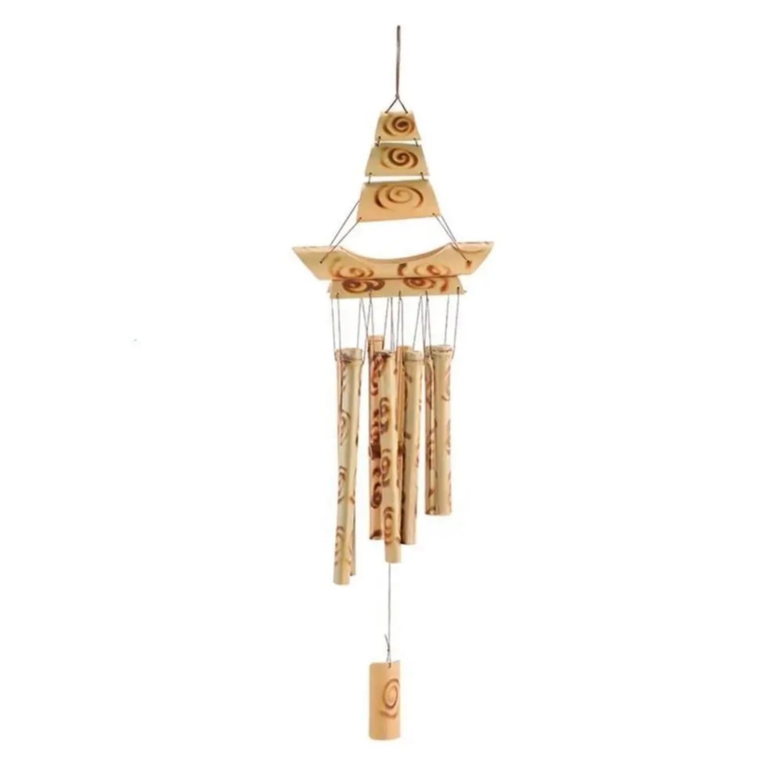 Wind Chimes Handmade Pendant Bell Chime Retro Crafts Gift Wall Hanging Windchimes Indoor Outdoor for Indoor and Outdoor(Color 2)