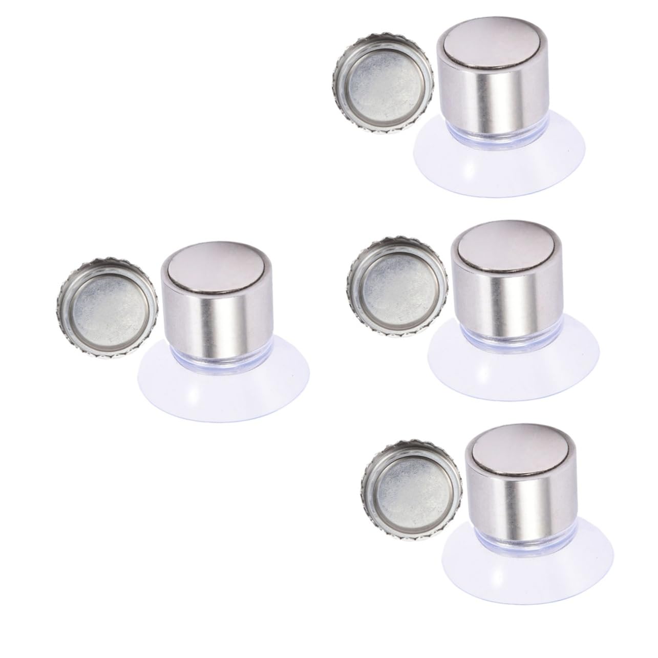 IMIKEYA 4sätze Wandmontierter Seifenhalter Aus Edelstahl Magnetischer Seifenablage Edelstahl Rostfrei Für Bad Küche Für Handtuchhalterung Badezimmerorganisation