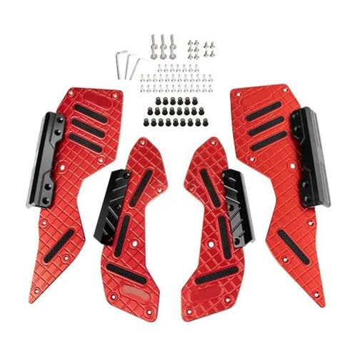 ���C�_�[�t�b�g���X�g NMAX155 �̂��߂̃t�B�b�g NMAX 155 125 V3 2025 �I�[�g�o�C�C�����ꂽ����~�ߑ� Peda �I�[�g�o�C�A�N�Z�T���[�K��(Red)