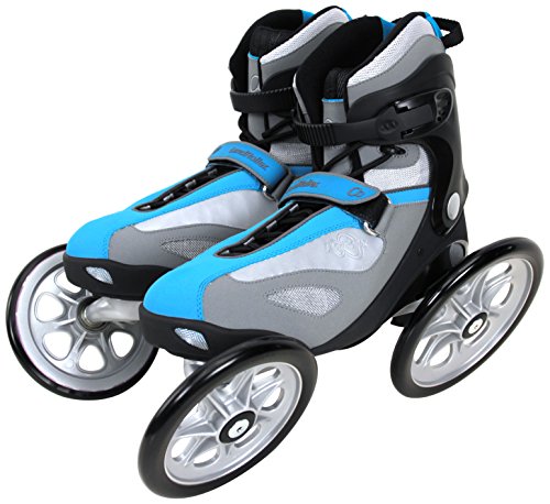 Landroller Terra 9 Roller Todo Terreno, Terra 9, Azul y Negro, Talla 42