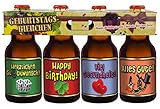 Geburtstags Bier im Happy Birthday 4er Tr&auml;ger Teil 2