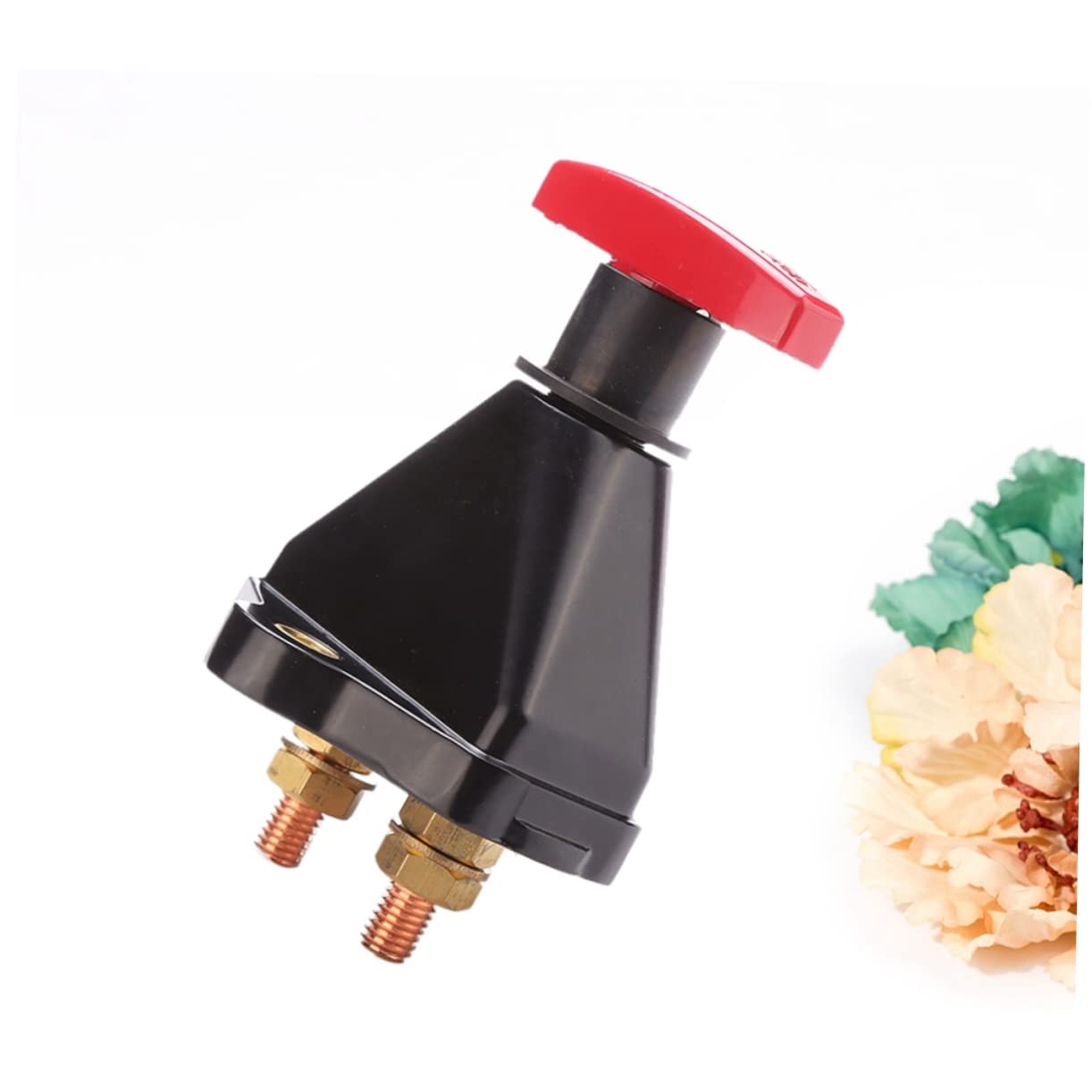 GRIRIW 600a Marine Boat Car Battery Cut off Switch Blackout Battery Disconnector Solid Brass Nuts