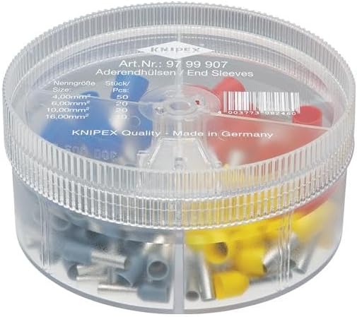 Knipex Assortment Boxes with insulated wire ferrules 97 99 907