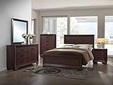 Coaster Home Furnishings Platform Bed, Dark Cocoa