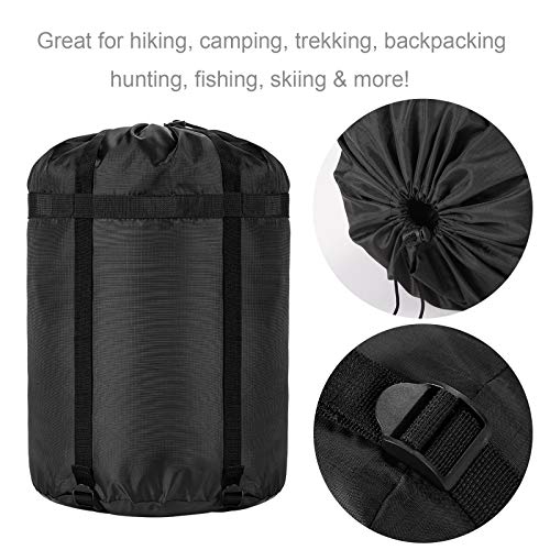 Borogo Compression Stuff Sack, 45L Sleeping Bags Storage Stuff Sack Organizer Waterproof Camping Hiking Backpacking Bag For Travel - Great Sleeping Bags Clothes Camping Hiking (2-Pack) #TOP4
