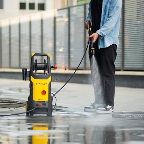 Miniatura 6 de Stanley Hidrolimpiadora SXPW19B | de Alta Presión | de Agua Fría | para Automóviles Y Superficies Domésticas Externas | Presión máx. 150 Bar | Caudal máx. 440 l/h | Consumo de energía 1900 W