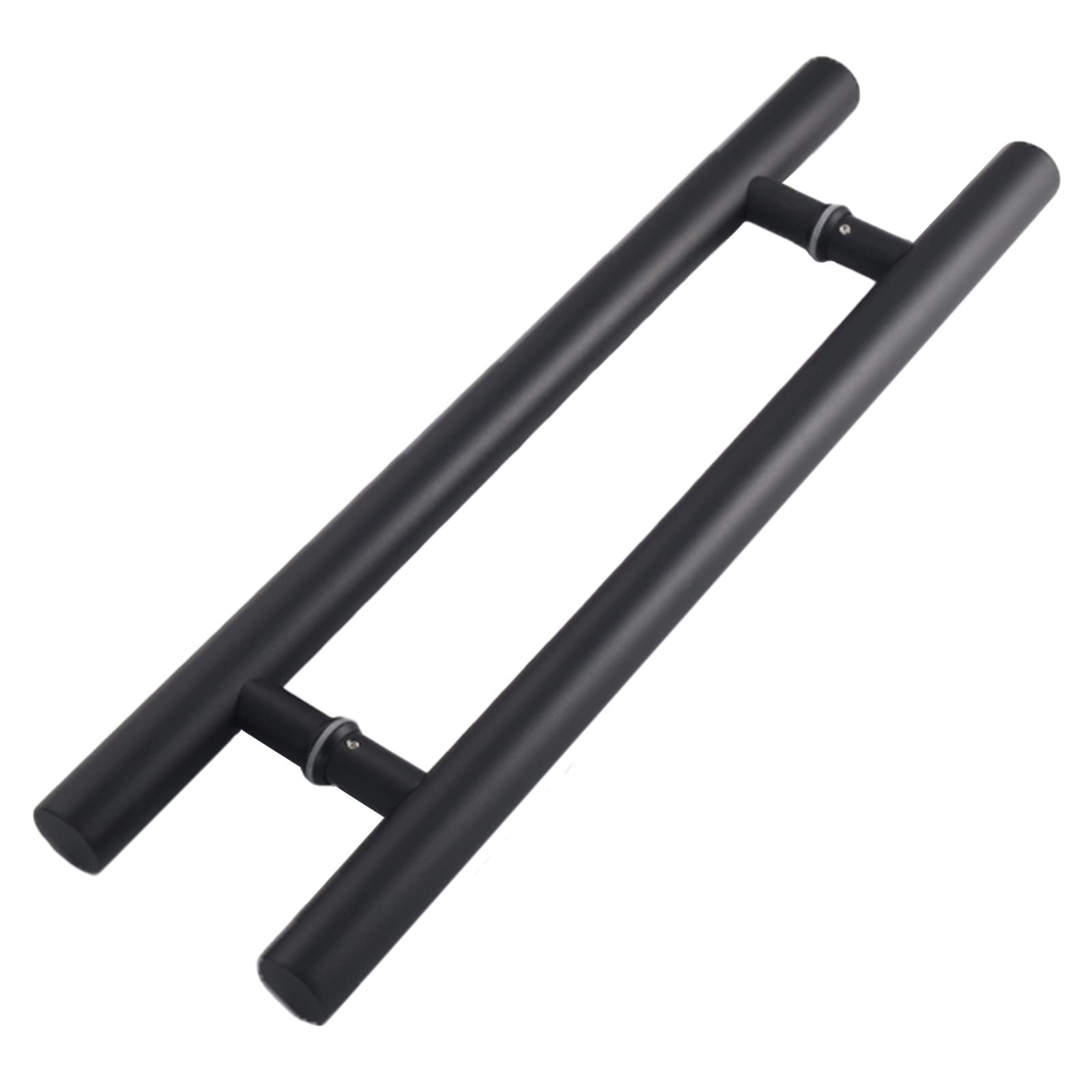 Wdsopk 24/31/47/59 In Sliding Barn Door,Entrance Round Bar Push-Pull Handle For Interior And Exterior Glass/Wood Doors,Office Bathroom Shop Garage Yard