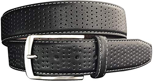 Greg Norman Men's Perforated with Stretch