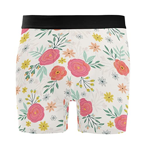 Calzoncillos bóxer hombre Vnurnrn de margaritas ropa interior cómoda para el día a día