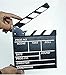 Wendin Wooden Clapboard Director Film Movie Cut Action Scene Slateboard Clapper Board Slate Black