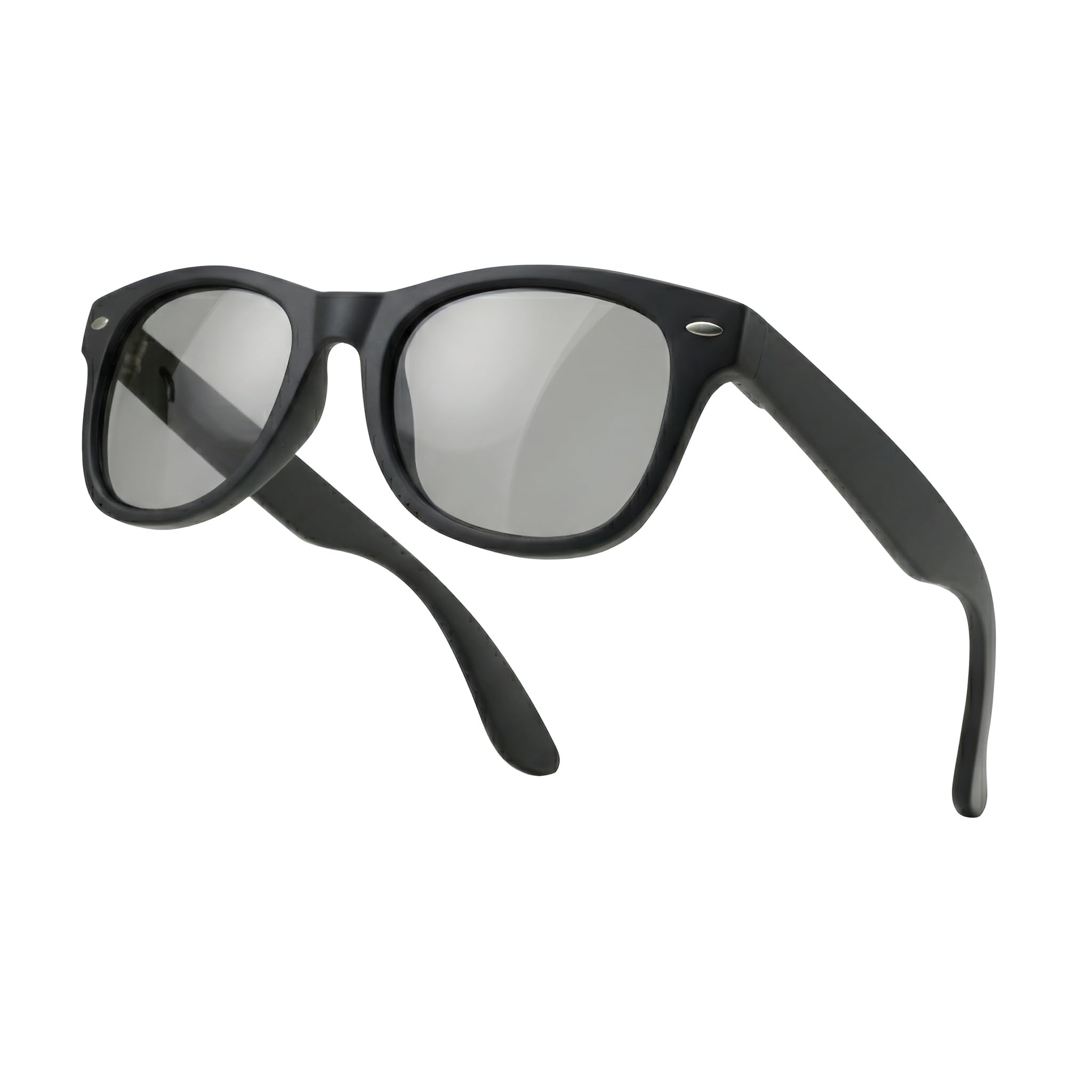 Komonee Drifter Sunglasses Black Frame Mirror Lens Tint Glasses Designer Mens Womens UV400 Protection Classic Shades