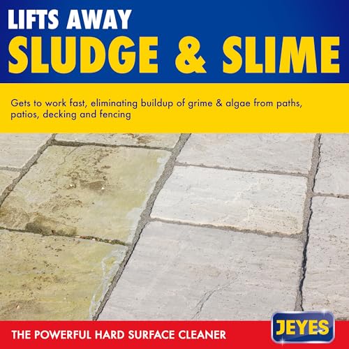 Jeyes 4 In 1 Patio & Decking Cleaner (4 Litre). Patio Cleaner Fluid for Paths, Drives, Decking & Fencing - Outdoor Disinfectant Liquid or Pressure Washer Detergent - Tackles Dirt, Algae & Stains - Image 4